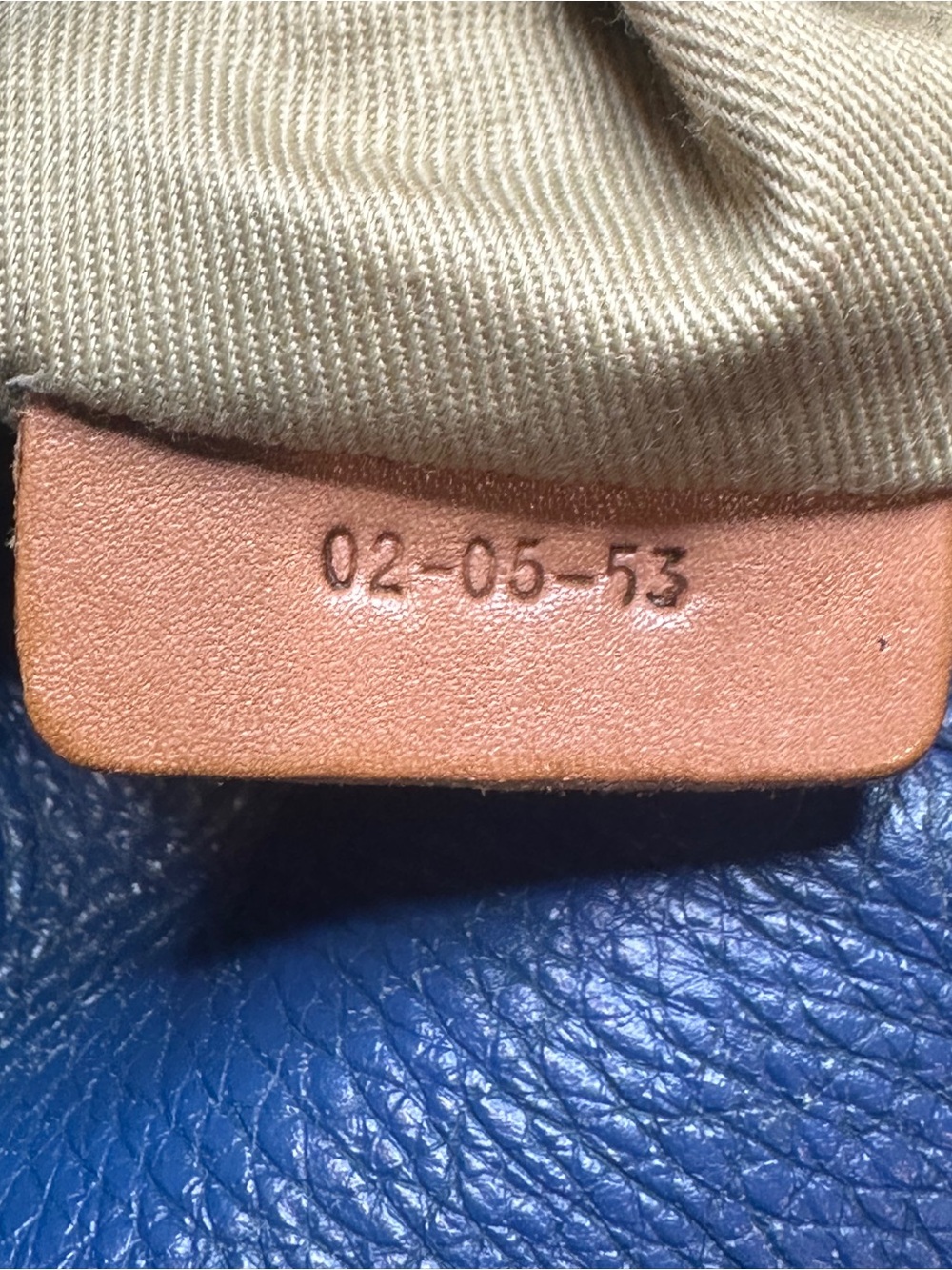 CHLOE PADDINGTON Blue Leather Bag - Lock and Key - Picture 10 of 17